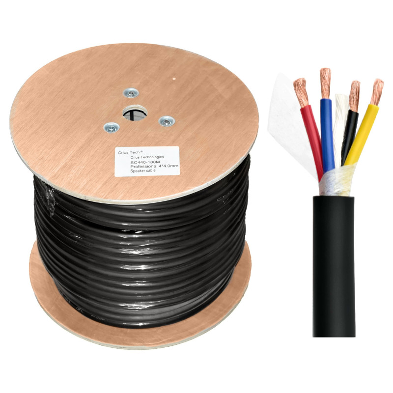 Crius Tech SC440-100M Speaker Cable