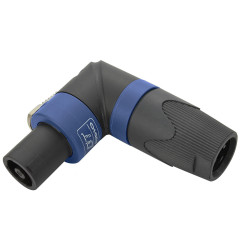 Crius Tech SPKN-490X - 90Â° 4-Pole Speakon Plug