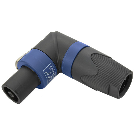 Crius Tech SPKN-490X - 90Â° 4-Pole Speakon Plug