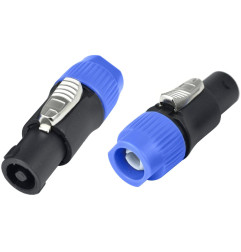 Crius Tech SPKN-4 - 4 Pole Speakon Connector - Inline