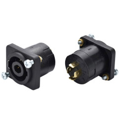 Crius Tech SP4X-PM - 4 Pole Panel Mount Speakon Connector