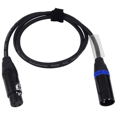 XLRG-1M - 1mtr XLR Male to Female Mic Cable
