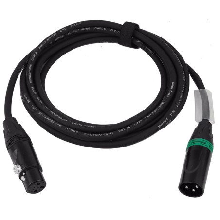 XLRG-3M - 3mtr XLR Male to Female Mic Cable