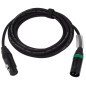 XLRG-3M - 3mtr XLR Male to Female Mic Cable