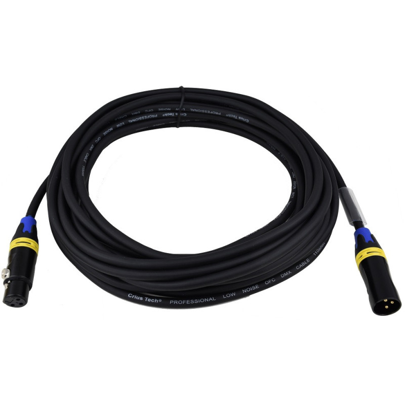 Crius Tech DMX-10M 3 Pin DMX Data Cable 10M