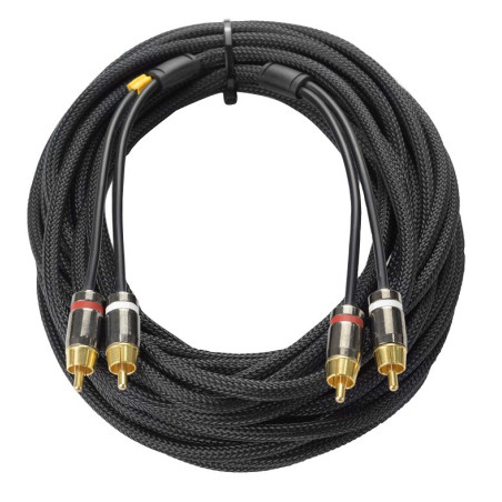 Crius Tech RCA-10M - Dual RCA to RCA Audio Cable