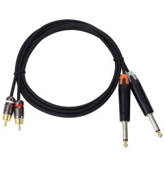 Crius Tech DRDTS-1.5M - Dual RCA to TS 1.5M