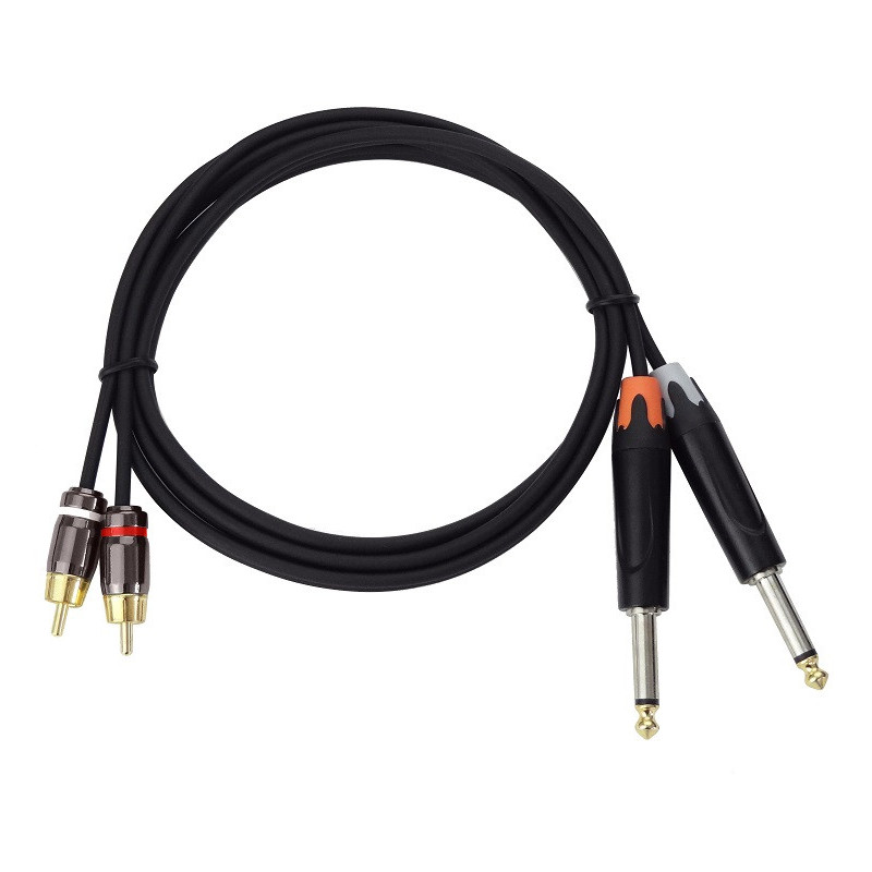 Crius Tech DRDTS-1.5M - Dual RCA to TS 1.5M