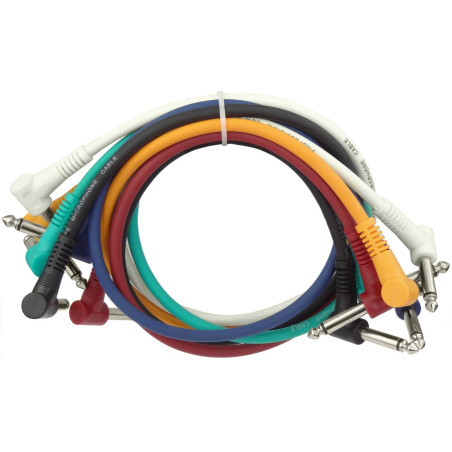 Crius Tech TS90-0.6M-6P 6pack Audio Patch Cables