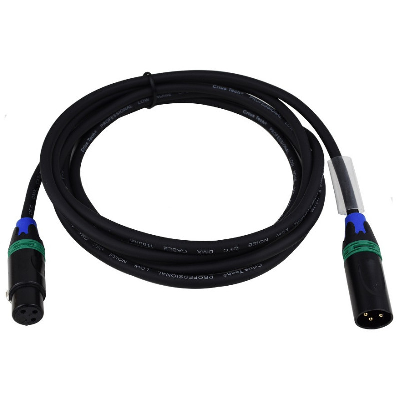Crius Tech DMX-3M 3 Pin DMX Data Cable 3M