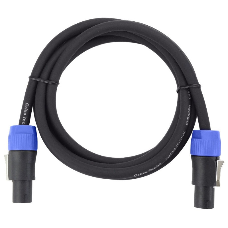 Crius Tech SP225-2M - Speakon to Speakon Cable. 2mtr