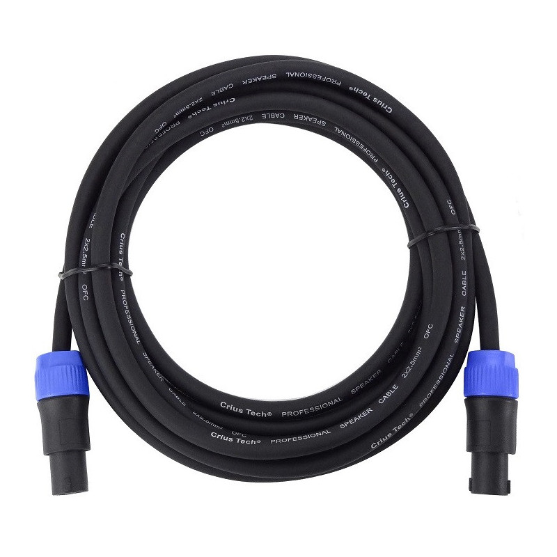 Crius Tech SP225-5M - Speakon to Speakon Cable. 5mtr