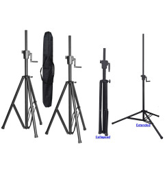 AVANT WSSX-2PAK  Pair Wind-Up Speaker Stands