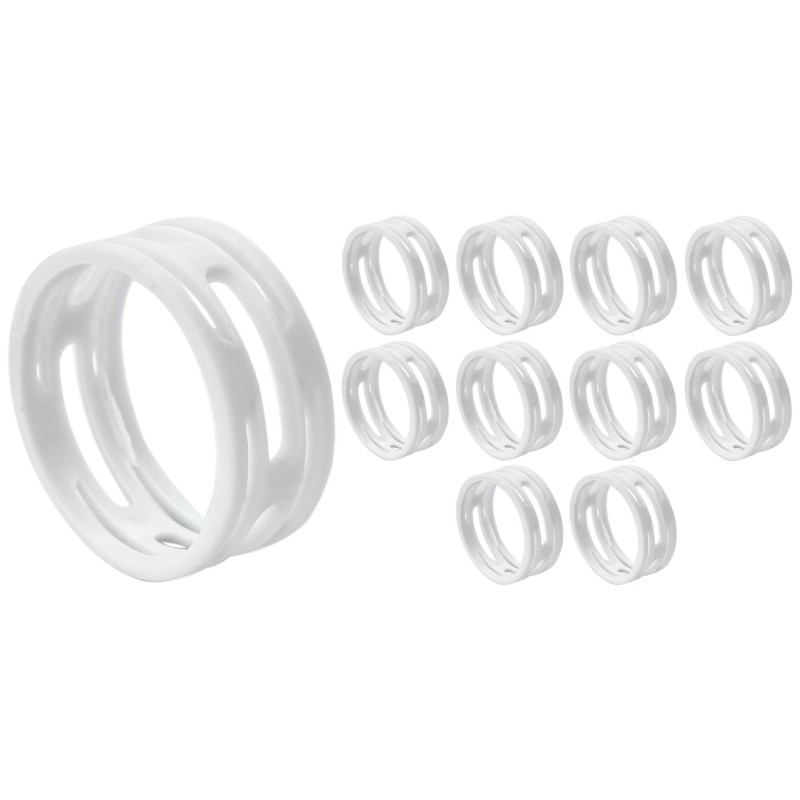 Crius Tech CIR-WHT - XLR ID Ring. Packet of 10pcs