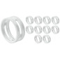 Crius Tech CIR-WHT - XLR ID Ring. Packet of 10pcs