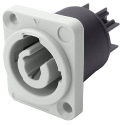 Crius Tech PC-CMS20A Powercon, Female, Chassis-Mount Socket