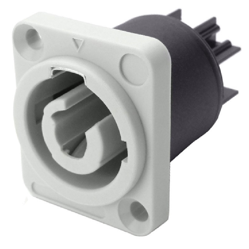 Crius Tech PC-CMS20A Powercon, Female, Chassis-Mount Socket