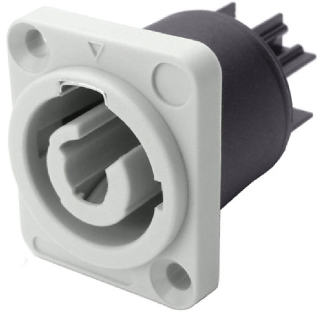 Crius Tech PC-CMS20A Powercon, Female, Chassis-Mount Socket