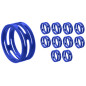 Crius Tech CIR-BLU - XLR ID Ring. Packet of 10pcs