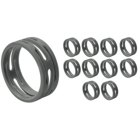 Crius Tech CIR-GRY - XLR ID Ring. Packet of 10pcs