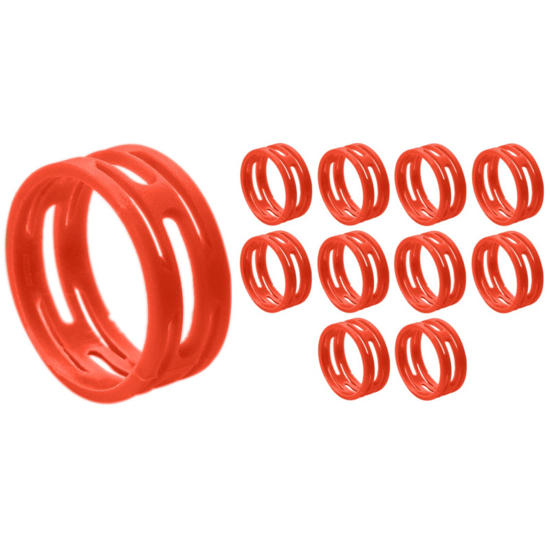 Crius Tech CIR-ORG - XLR ID Ring. Packet of 10pcs