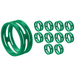 Crius Tech CIR-GRN - XLR ID Ring. Packet of 10pcs