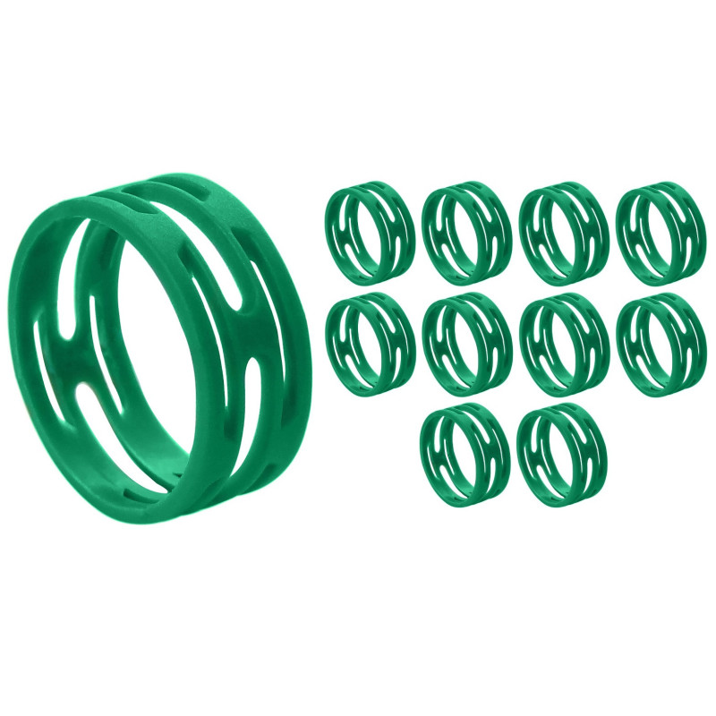 Crius Tech CIR-GRN - XLR ID Ring. Packet of 10pcs