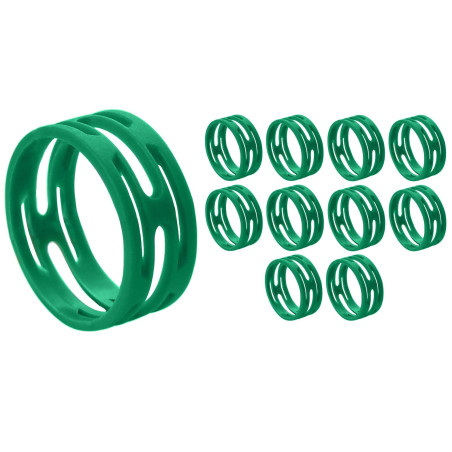 Crius Tech CIR-GRN - XLR ID Ring. Packet of 10pcs