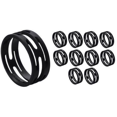 Crius Tech CIR-BLK - XLR ID Ring. Packet of 10pcs