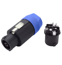 Crius Tech SPKN-8S - 8 Pole Speakon Connector - Inline
