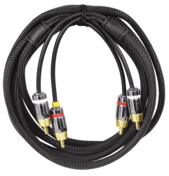 Crius Tech RCA-3M - Dual RCA to RCA Audio Cable