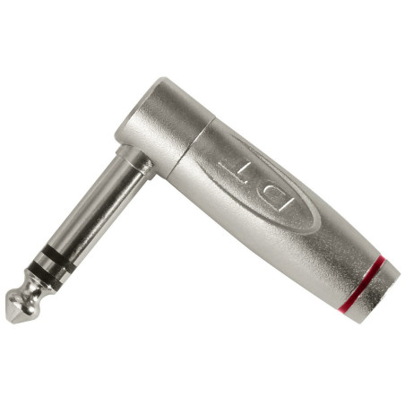 Crius Tech TRS-L90R - 90degree, 6.35mm TRS, In-Line Connector