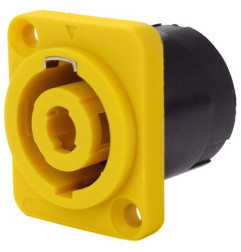 Crius Tech SP4Y-PM - 4 Pole Panel Mount Speakon Connector