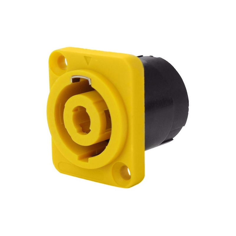 Crius Tech SP4Y-PM - 4 Pole Panel Mount Speakon Connector