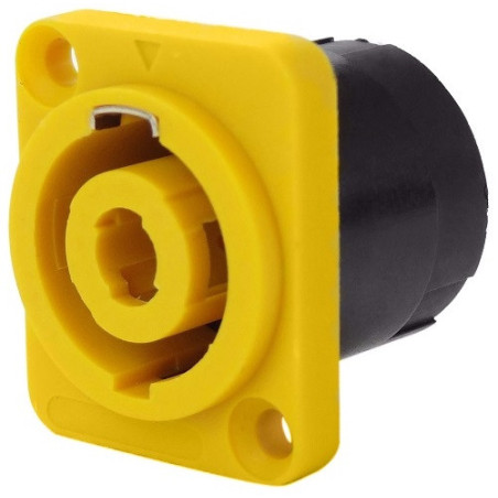 Crius Tech SP4Y-PM - 4 Pole Panel Mount Speakon Connector