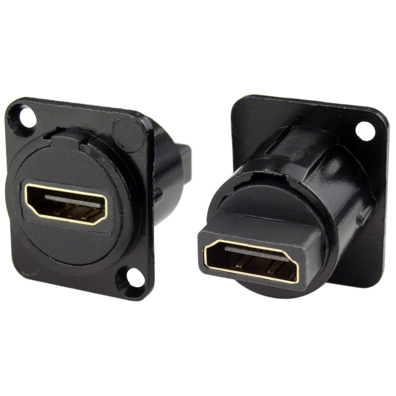 Crius Tech HDMI-PM - HDMI to HDMI, Panel Mount Connector