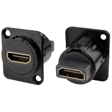 Crius Tech HDMI-PM - HDMI to HDMI, Panel Mount Connector