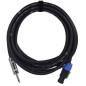 Crius Tech SJ225-5M - Speakon-Jack Speaker Cable 5mtr