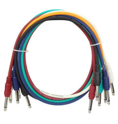 Crius Tech TS-0.9M-6P - 0.9mtr, 6pack, Audio Patch Cables