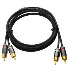Crius Tech RCA-1.5M   1.5mtr, Dual RCA Audio Cable