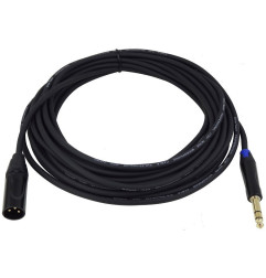 Crius Tech MXTRS-10M - 10mtr, Male XLR to Male TRS