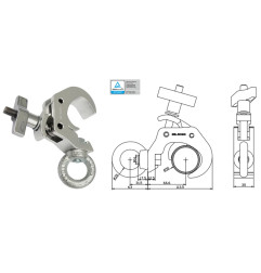 SPEED TRUSS TCER-500 Trigger Clamp with "EYE" Ring