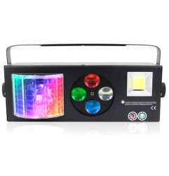 SOL-1  Laser, Strobe, Derby and Spot 4in1 LED Effect light
