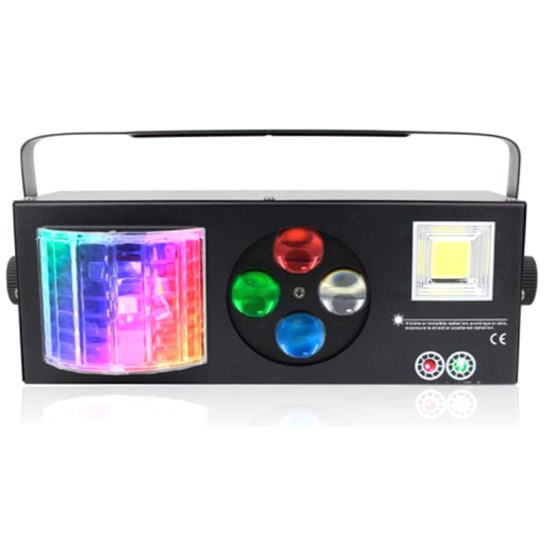 SOL-1 Laser, Strobe, Derby and Spot 4in1 LED Effect light SOL-1 Laser, Strobe, Derby and Spot 4in1 LED Effect light