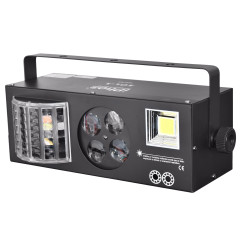 SOL-1  Laser, Strobe, Derby and Spot 4in1 LED Effect light