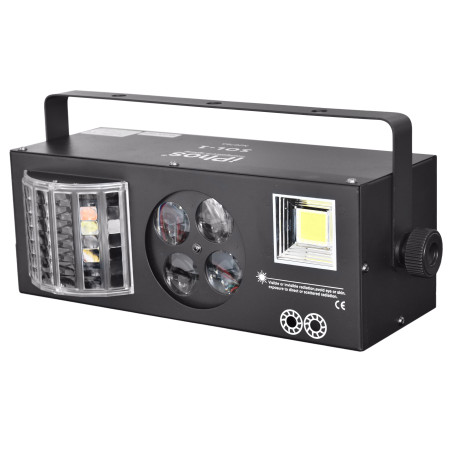 SOL-1  Laser, Strobe, Derby and Spot 4in1 LED Effect light