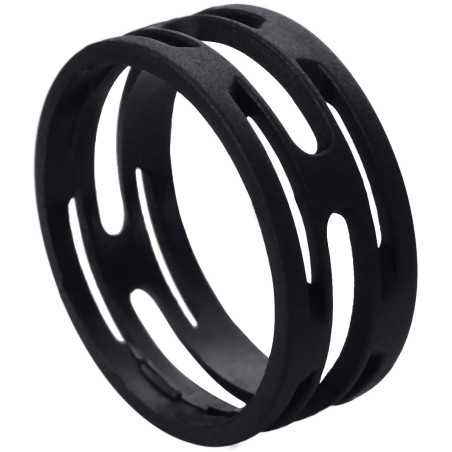 Crius Tech CIR-BLK - XLR ID Ring. Packet of 10pcs