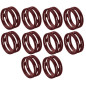 Crius Tech CIR-BRN - XLR ID Ring. Packet of 10pcs