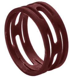 Crius Tech CIR-BRN - XLR ID Ring. Packet of 10pcs