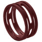 Crius Tech CIR-BRN - XLR ID Ring. Packet of 10pcs